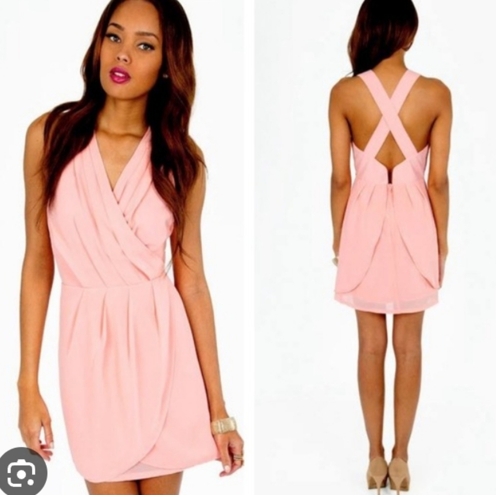 TOBI mauve dress
